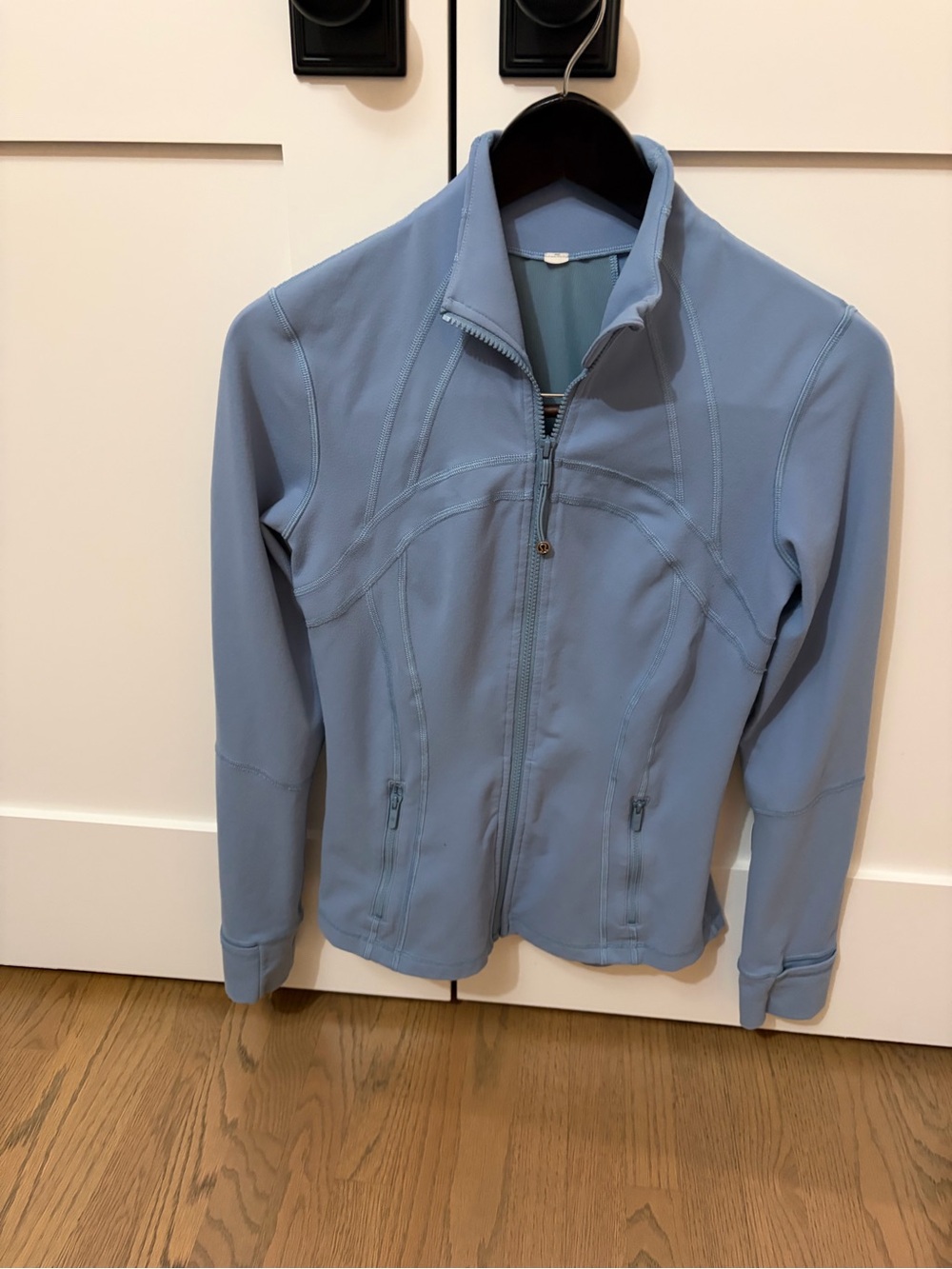 lululemon athletica Powder Blue Full-Zip Athletic Jacket